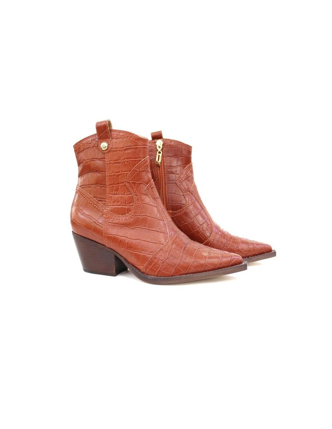 Botines para mujer marca Jorge Bischoff, Color CafÃ©.