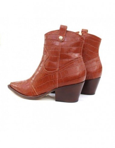 Botines para mujer marca Jorge Bischoff, Color CafÃ©.
