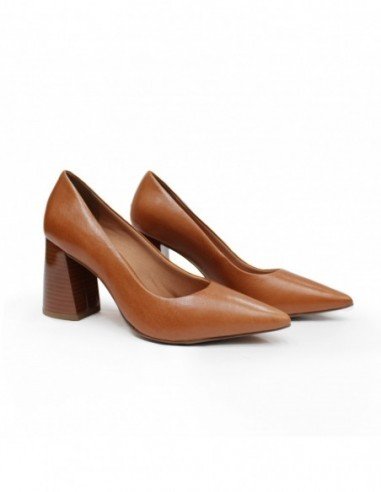 Tacones para mujer marca Loucos \u0026 santos, color Marron