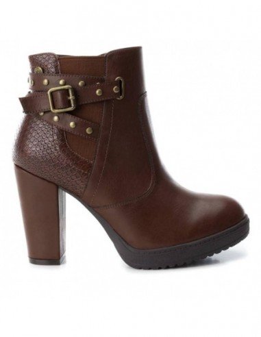 Botines para mujer marca XTI, Color CafÃ©.