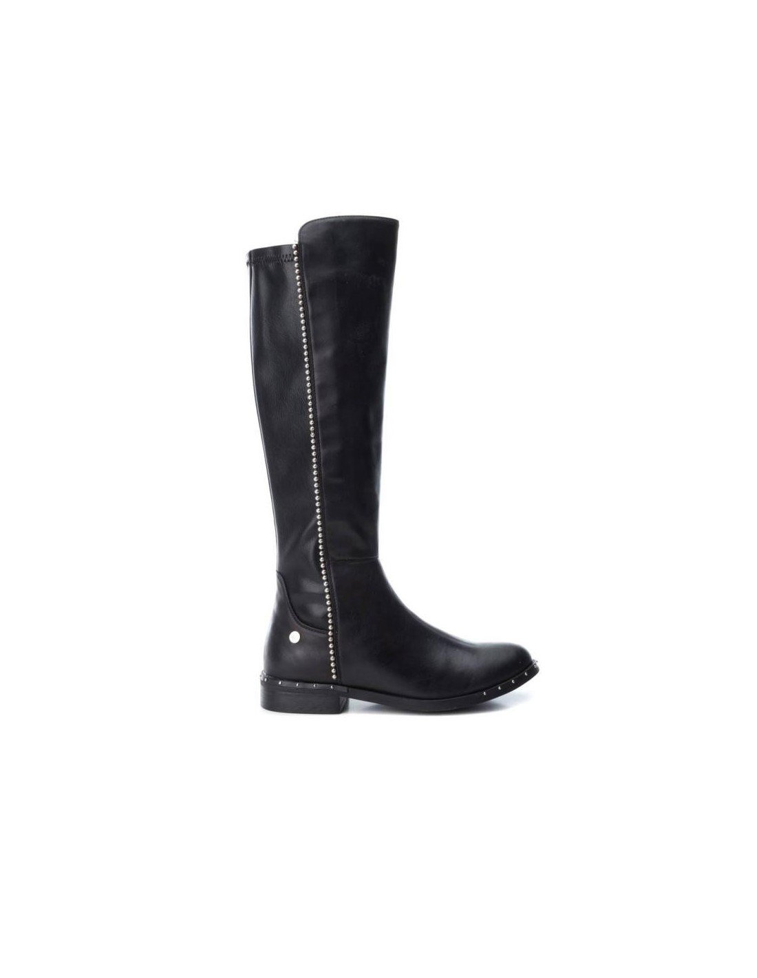 Botas CaÃ±a Larga para mujer marca XTI, color negro.
