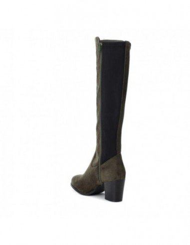 Botas CaÃ±a Larga para mujer marca XTI, color Gris.