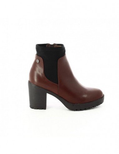 Botines para mujer marca XTI, Color CafÃ©.