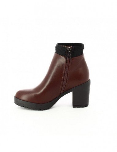 Botines para mujer marca XTI, Color CafÃ©.