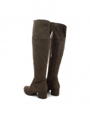 Botas para mujer marca Xti, color cafÃ©