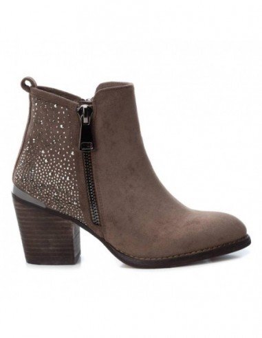 Botines para mujer marca XTI, Color Gris.