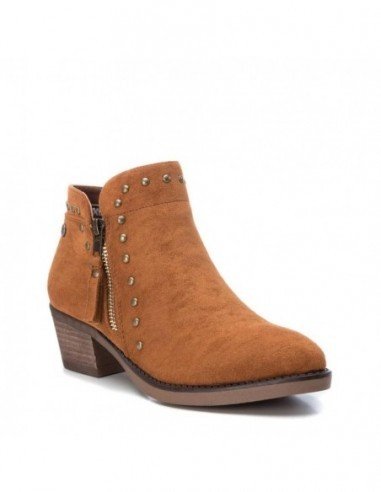 Botines para mujer marca XTI, Color MarrÃ³n.