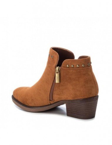 Botines para mujer marca XTI, Color MarrÃ³n.