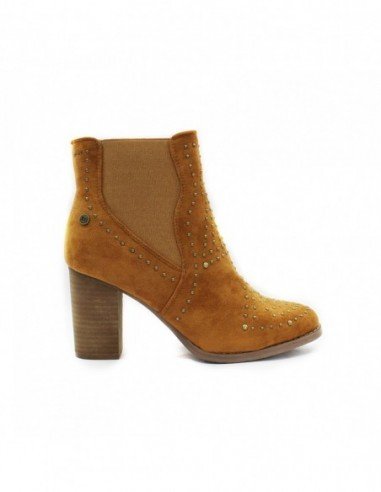 Botines para mujer, marca XTI, color Camel.