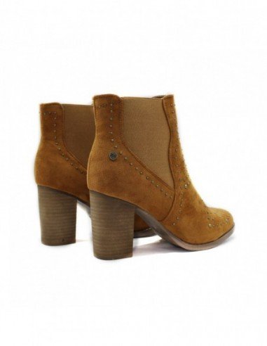 Botines para mujer, marca XTI, color Camel.