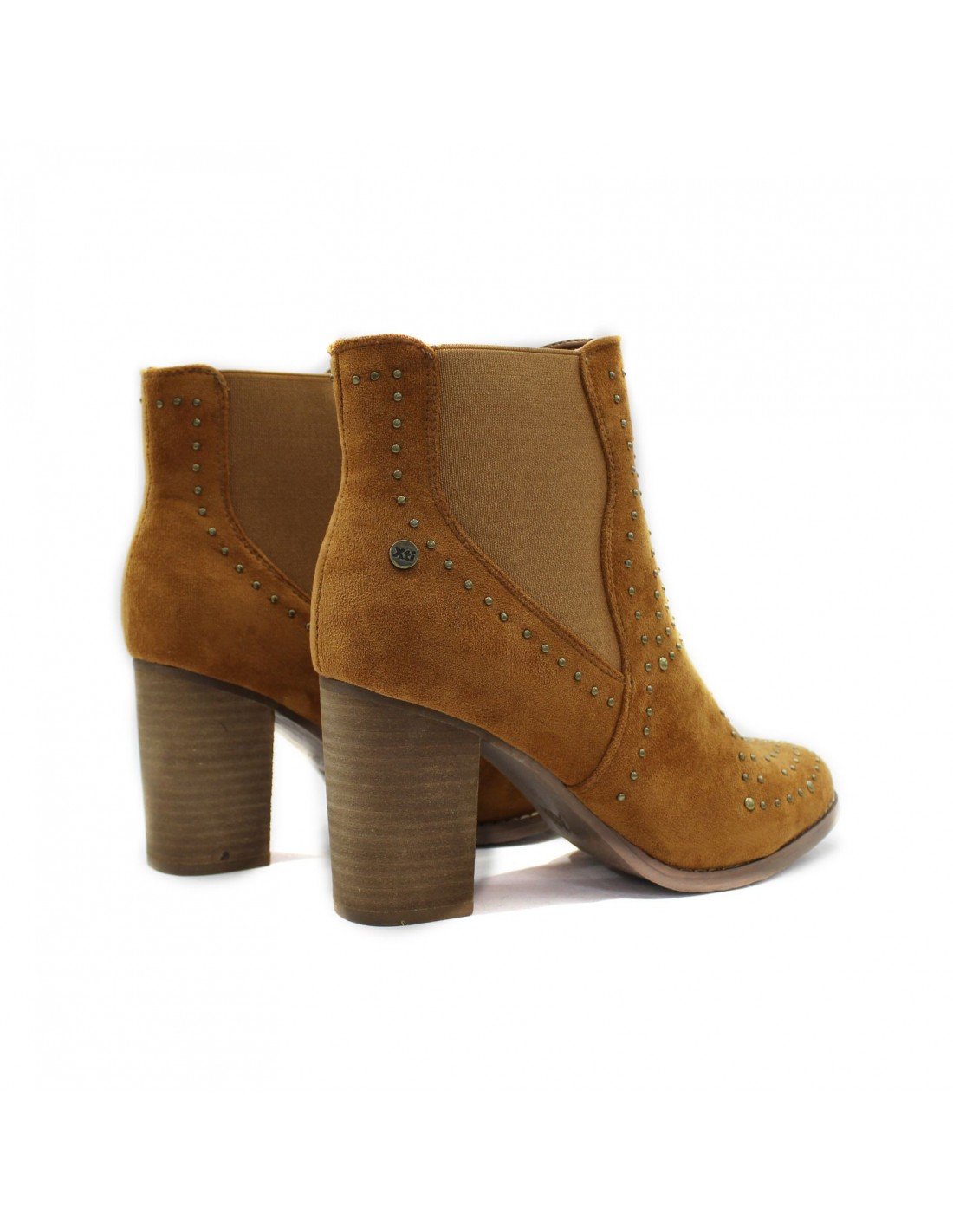 Botines para mujer, marca XTI, color Camel.