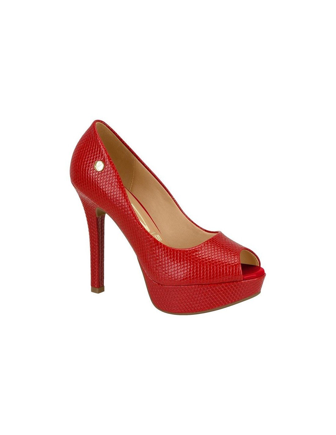 Tacones para mujer marca Vizzano, Color Rojo.