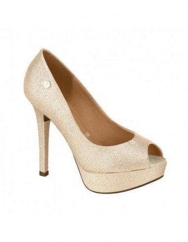 Tacones para mujer marca Vizzano, Color Dorado.