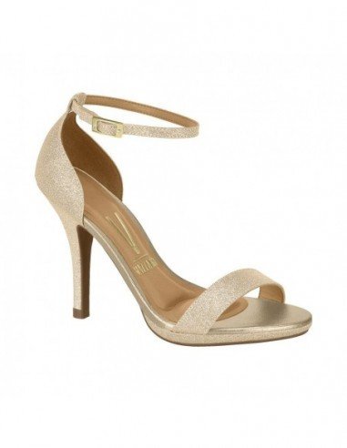 Tacones para mujer marca Vizzano, Color Dorado.